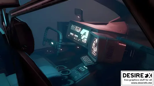 Blade runner ground police car 1982