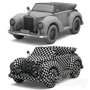 Childrens Electric Car Mercedes Benz 300s