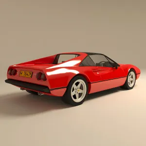 Ferrari Car 308 Gtb 1975