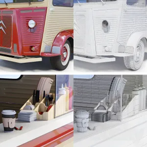 Food Truck Citroen Type