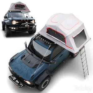 Ford Bronco Raptor Rooftop Tent