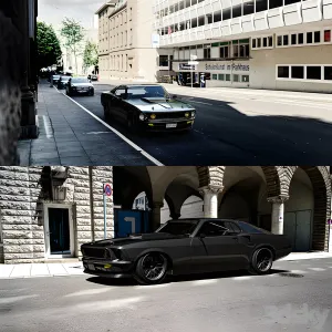 Ford Mustang Mach 1969