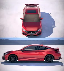 Honda Civic Si Coupe 2020