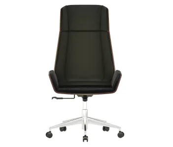 Hazel high back leather chair
