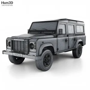Land Rover Defender 110 Station Wagon With Hq Interior 2011