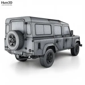 Land Rover Defender 110 Station Wagon With Hq Interior 2011