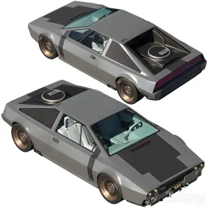 Lotus Esprit S3 1981 Cyberpunk