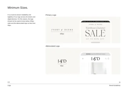 Ivory & Deene Brand Guidelines