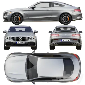 Mercedes Benz C63 Coupe 2020