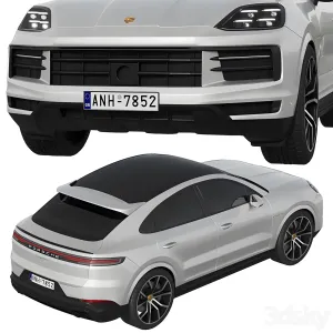 Porsche Cayenne Hybrid Coupe 2024