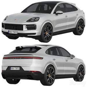 Porsche Cayenne Hybrid Coupe 2024