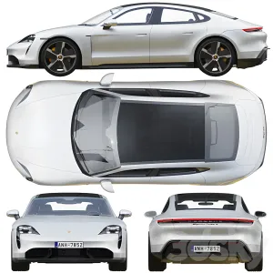 Porsche Taycan Turbo 01