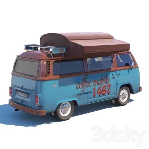 Street Coffee Car Kswagen
