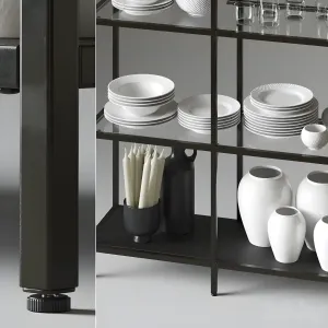 Cupboard with dishes