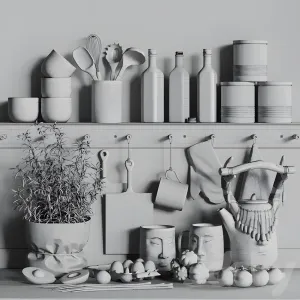 Decorative kitchen 3