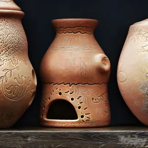 Dishes clay n