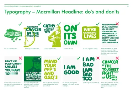 Macmillan Cancer Support 2012