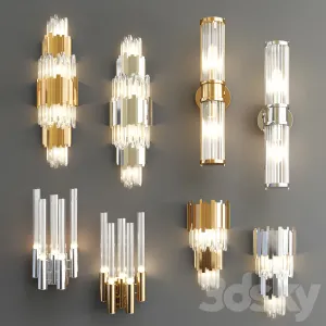 Four nice wall lights