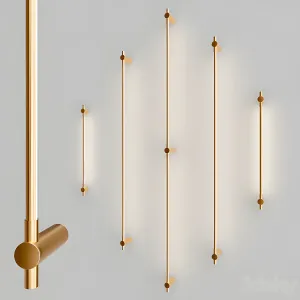 Juniper thin single double wall lamps