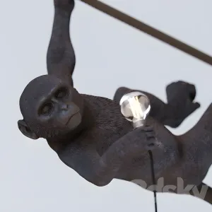 Monkey lamp swing