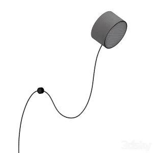 Post wall lamp