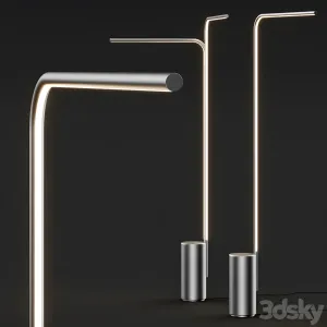 Artemide veil floor lamps