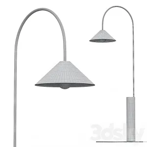 Bishop tall floor lamp
