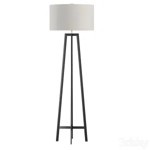 Castillo black floor lamp