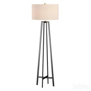 Castillo black floor lamp