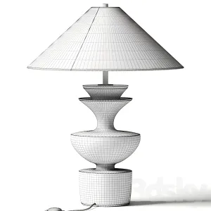 Danny kaplan ceramic sophia table lamp