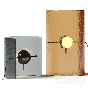 Gallotti radice bonfire table lamps