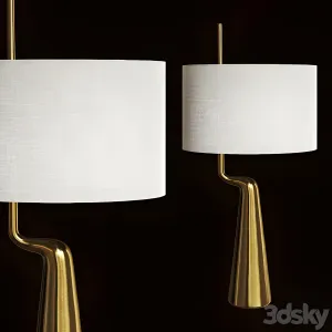 Heronn table lamp by charles tassin