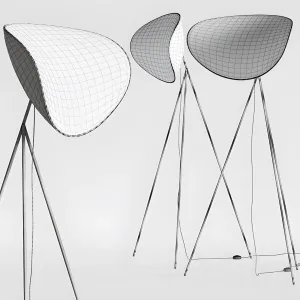 Hind rabii infinity floor lamp