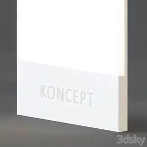 Mr tall by koncept table lamp
