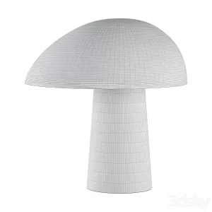 Night owl table lamp matte smokey