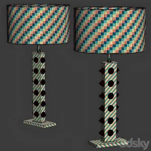 Pair of table lamp by la studio