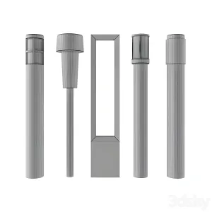 Pathway lighting set metal series
