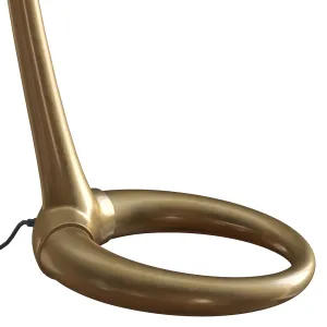 Ralph lauren westbury floor lamp in natural brass rlnb
