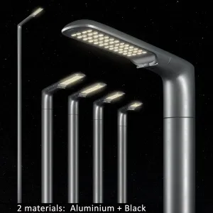 Snop streetlamps system set