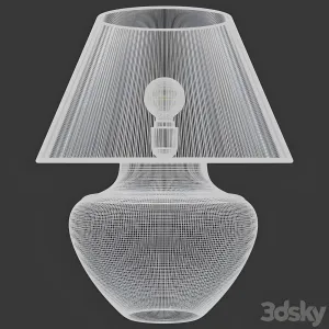 Zara home the black ceramic base lamp