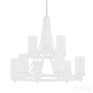 Chandelier feiss angelo qn angelo