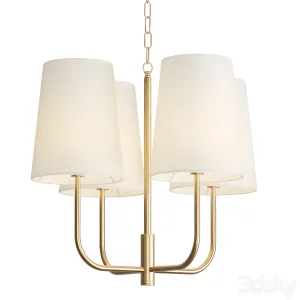 Golden chandelier louvre home kristen