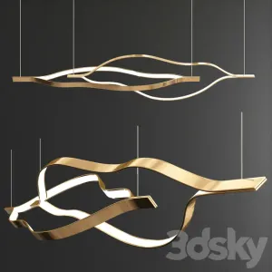 Atlantis henge bijout chandelier