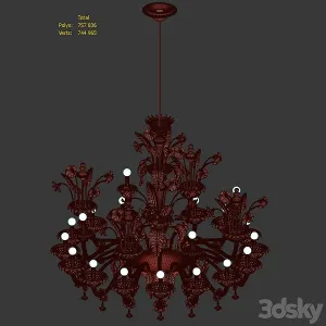 Chandelier villa luxury murano