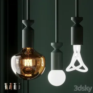 Fild plumen stick lamp