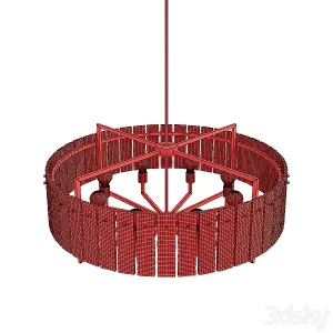 Drum chandelier