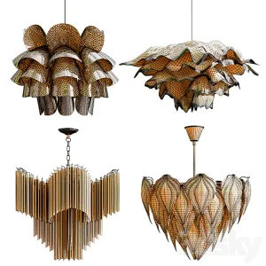 Four exclusive chandelier collection