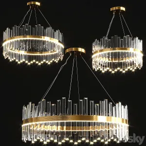 Modern luxury crystal chandelier