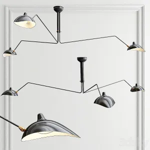 Minimalist chandelier type