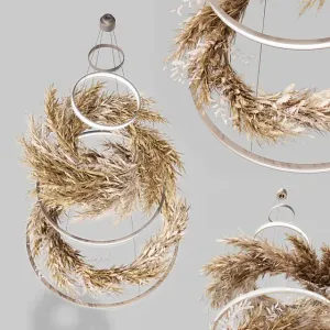 Pampas chandelier